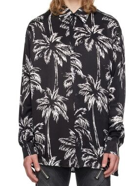 Balmain Floral Patterned Shirt